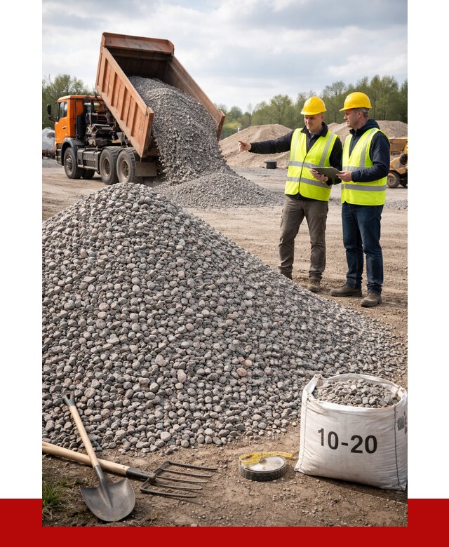 Гранитный щебень фракция 10-20 в Удомле от 4363 руб.|ПРОНЕРУДДмл