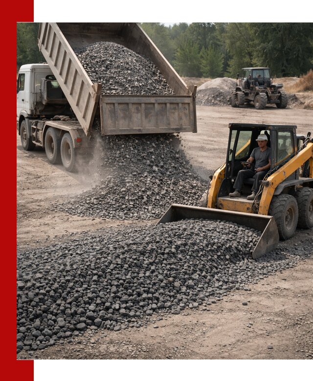 Гранитный щебень фракция 40-70 с доставкой в Удомле