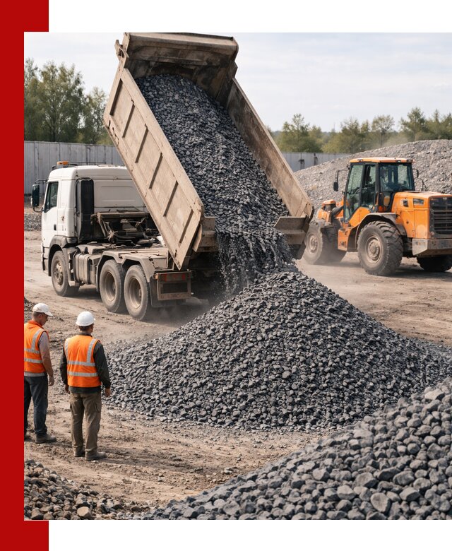 Доставка и продажа щебня габбро-диабаза в Удомле