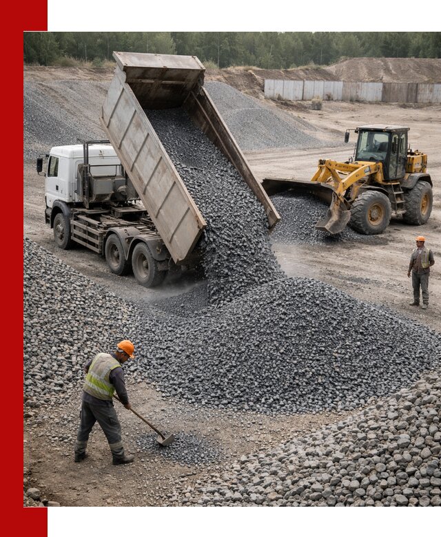 Щебень габбро-диабаз фр. 5-20 с доставкой в Удомле