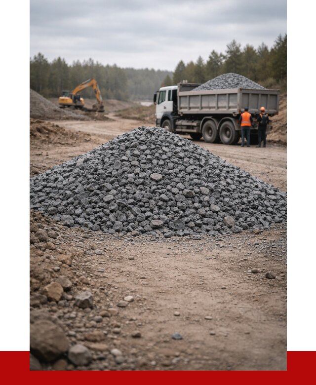 Щебень габбро диабаз фракция 40-70 в Удомле от 2286 р-ПРОНЕРУДДмл