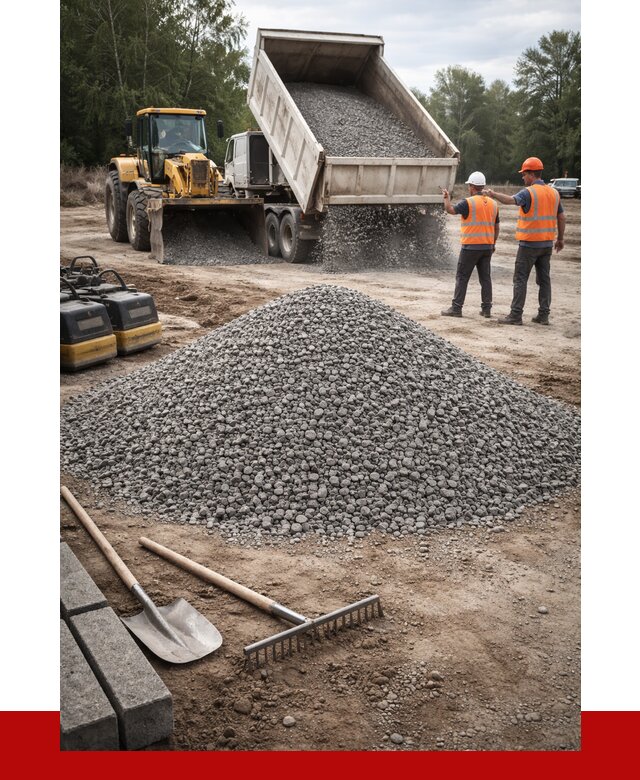 Гравийный щебень купить в Удомле от 2286 р. ПРОНЕРУДДмл