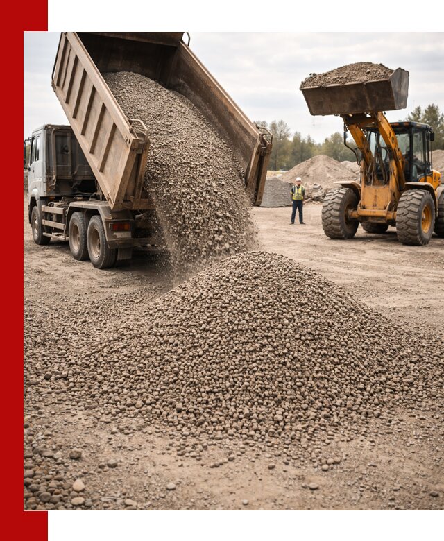 Гравийный щебень фракция 3–10 с доставкой в Удомле