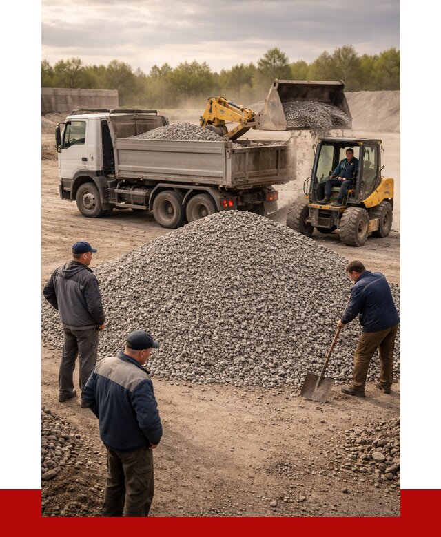 Гравийный щебень фракция 5-20 в Удомле от 2493 р. ПРОНЕРУДДмл