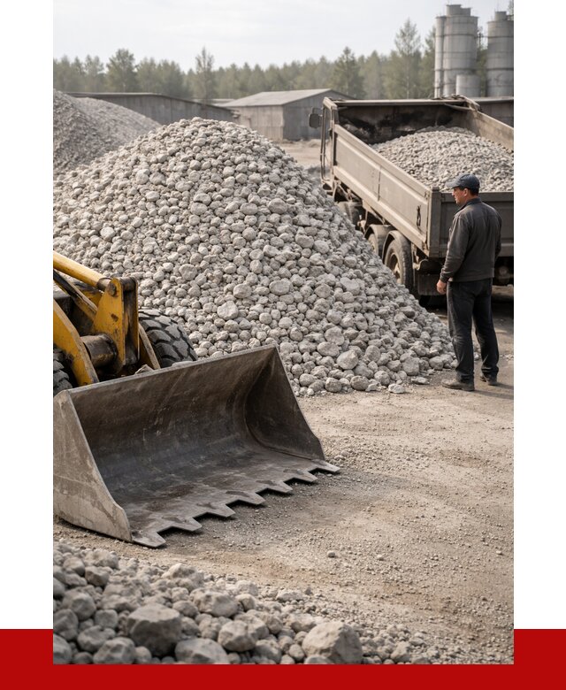 Известняковый щебень фракция 40-70 в Удомле от 4363 р. | ПРОНЕРУДДмл