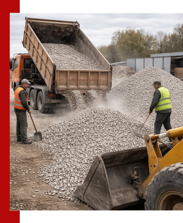 Доломитовый щебень фракции 5-20 с доставкой в Удомле
