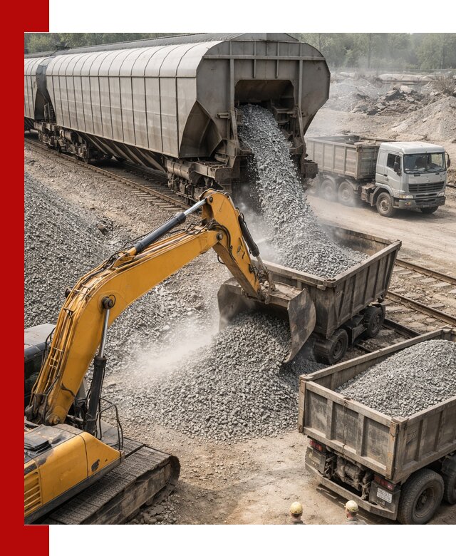 Доставка железнодорожного щебня в Удомле крупными партиями быстрого отгруза