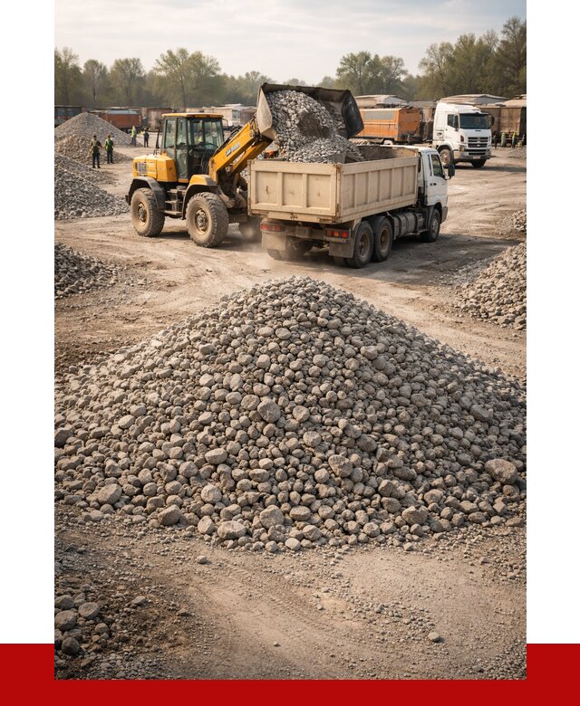 Вторичный щебень фракция 40-70 в Удомле от 1808 р, ПРОНЕРУДДмл