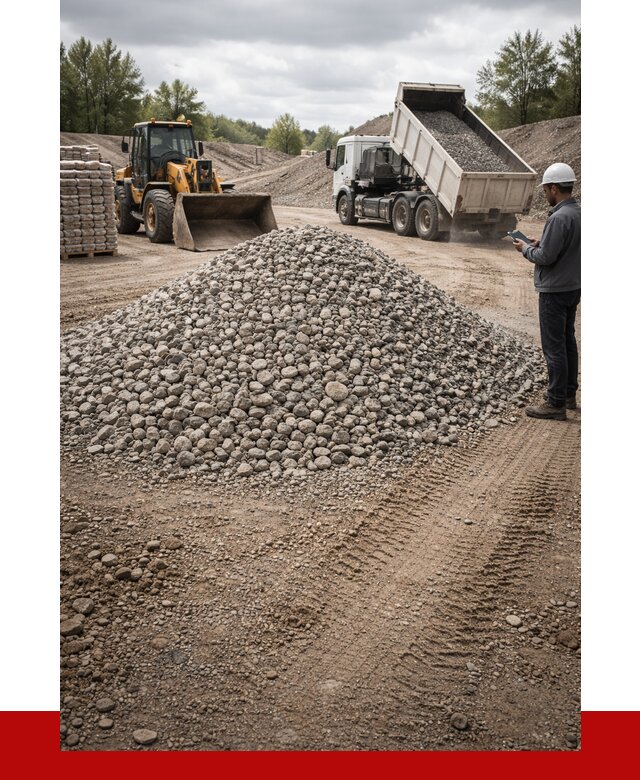 Купить бетонный щебень в Удомле, от 3324 р. ПРОНЕРУДДмл