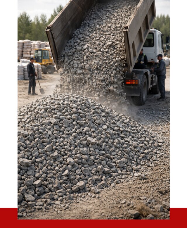 Бетонный щебень фракция 40-70 в Удомле от 1870 р. ПРОНЕРУДДмл