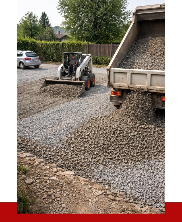 Щебень для парковки в Удомле с доставкой от 1247 р.| ПРОНЕРУДДмл