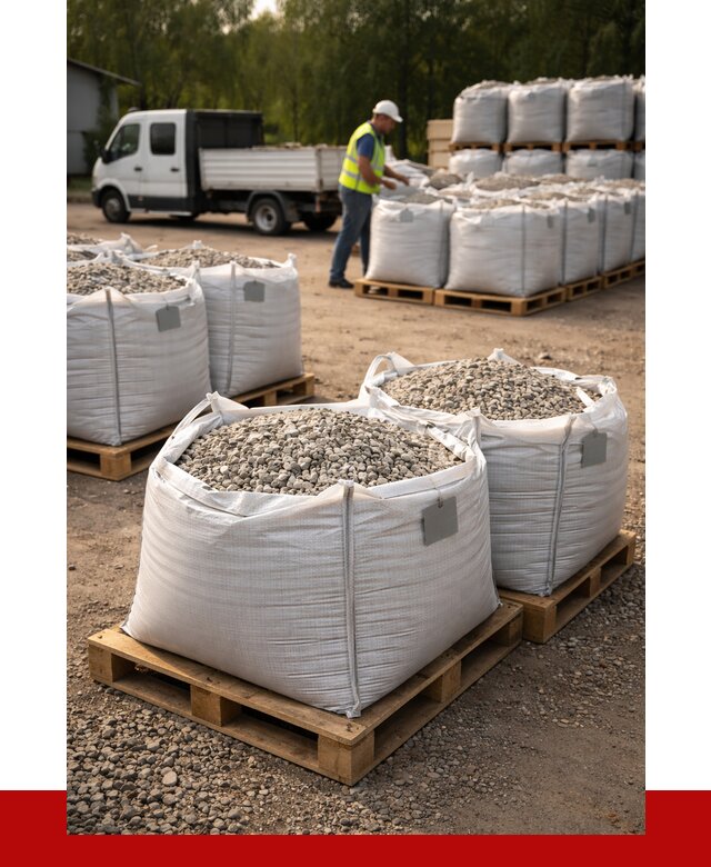 Щебень в мешках с доставкой в Удомле от 4363 р. | ПРОНЕРУДДмл