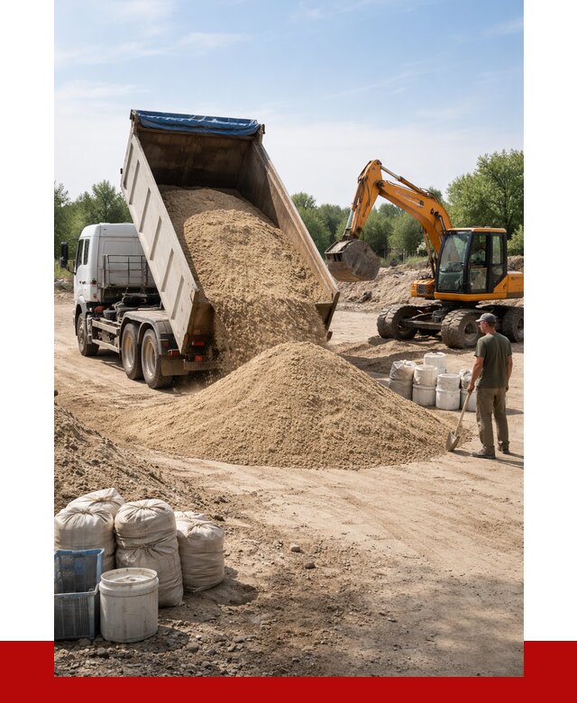 Купить речной песок в Удомле от 1247 р. за куб | ПРОНЕРУДДмл