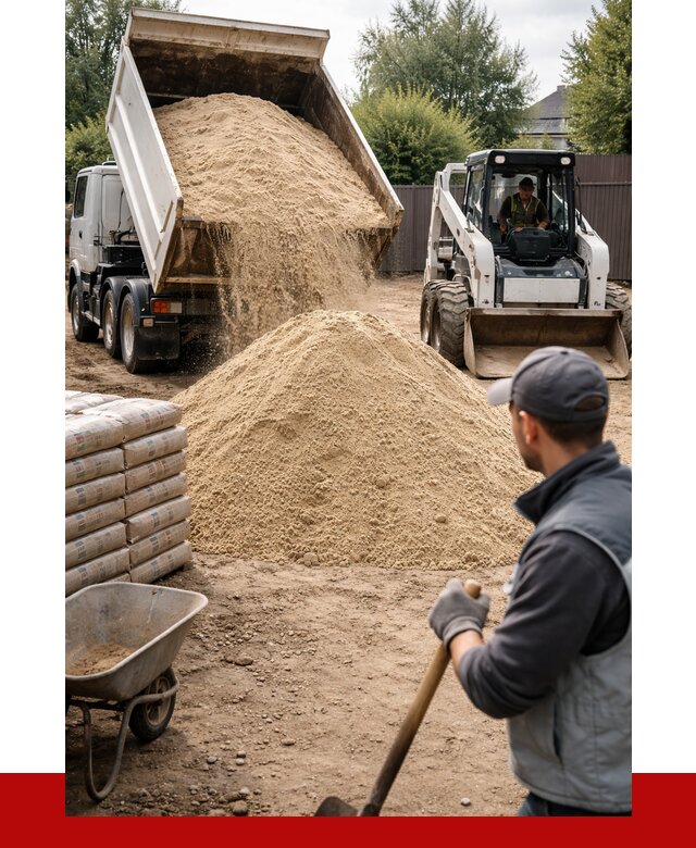 Мытый речной песок с доставкой в Удомле от 1506 р. | ПРОНЕРУДДмл