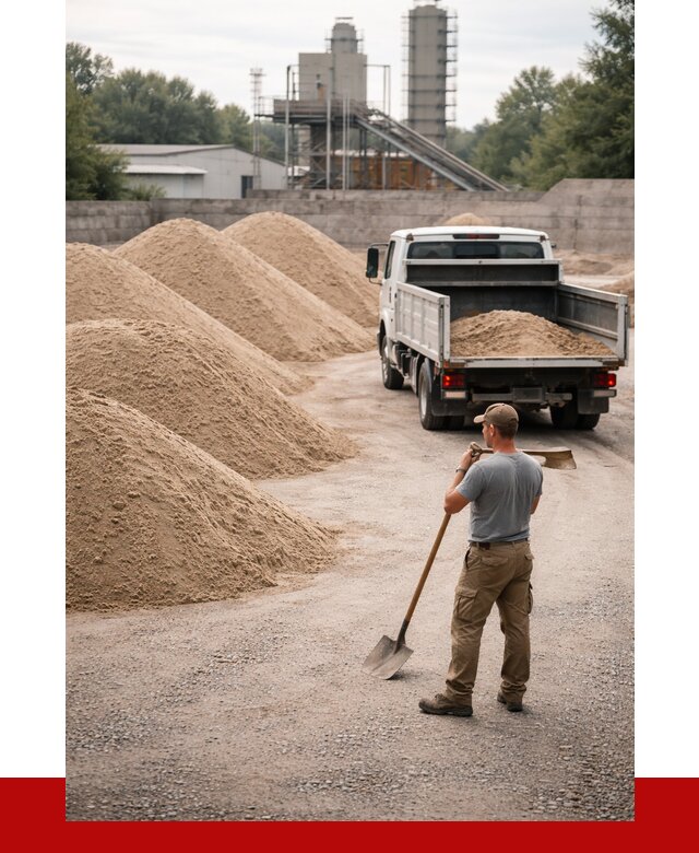Мытый песок в Удомле от 1299 р. с доставкой ПРОНЕРУДДмл