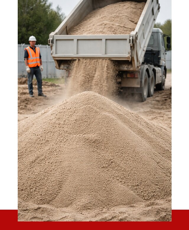 Купить сеяный песок с доставкой в Удомле от 2286 р ПРОНЕРУДДмл