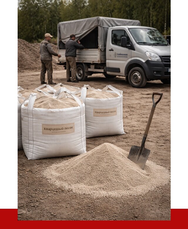 Кварцевый песок для пескоструя в Удомле от 4675 р. | ПРОНЕРУДДмл