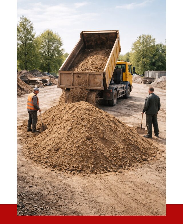 Пескогрунт в Удомле от 4363 р. с доставкой от ПРОНЕРУДДмл