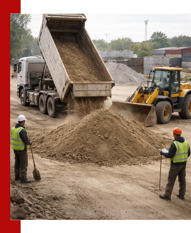 Доставка и продажа пескогрунта оптом и в розницу в Удомле