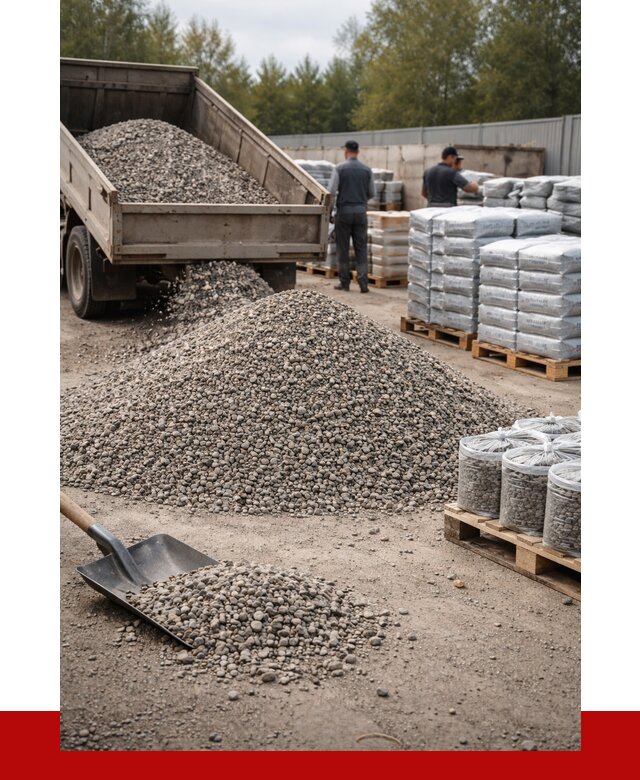 Гравий фракция 5-20 в Удомле купить от 2389 р. ПРОНЕРУДДмл