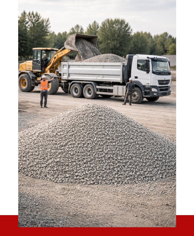 Купить мытый гравий в Удомле от 3636 р, доставка ПРОНЕРУДДмл