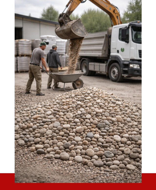 Галька декоративная в Удомле от 3324 р. за куб | ПРОНЕРУДДмл