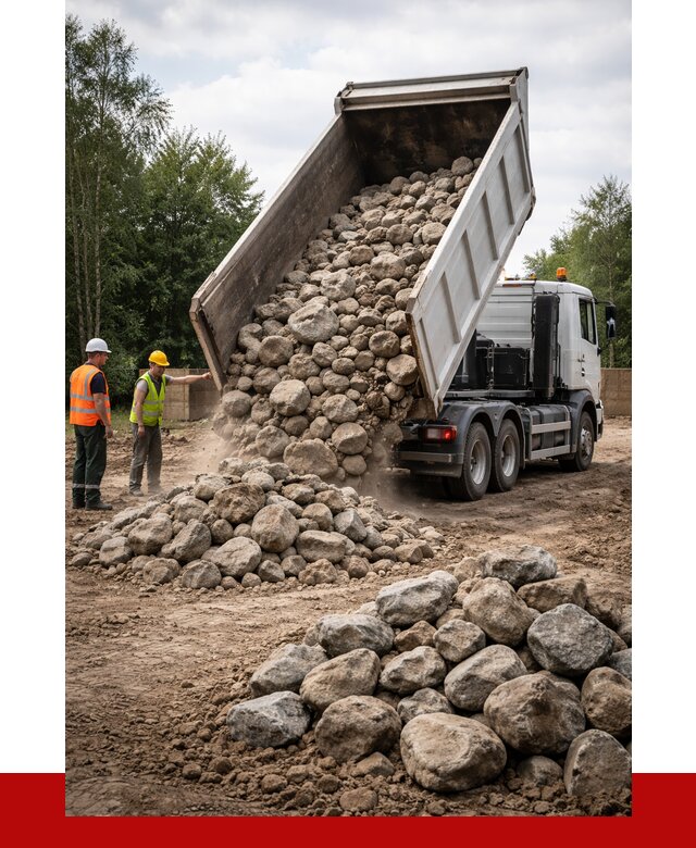 Купить булыжник в Удомле с доставкой от 4675 р. за куб | ПРОНЕРУДДмл