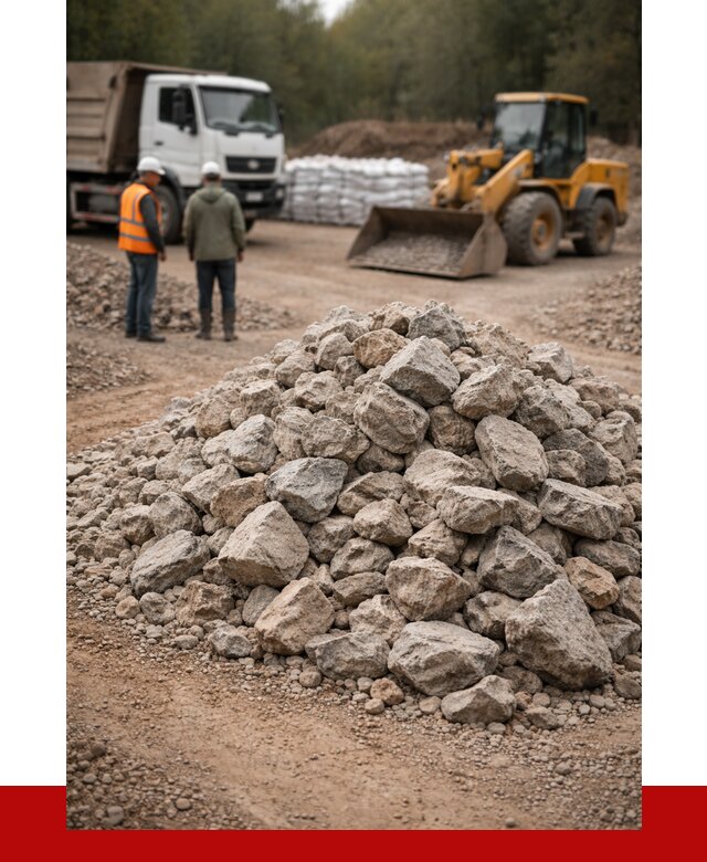 Купить бутовый камень с доставкой в Удомле от 2389 р. | ПРОНЕРУДДмл