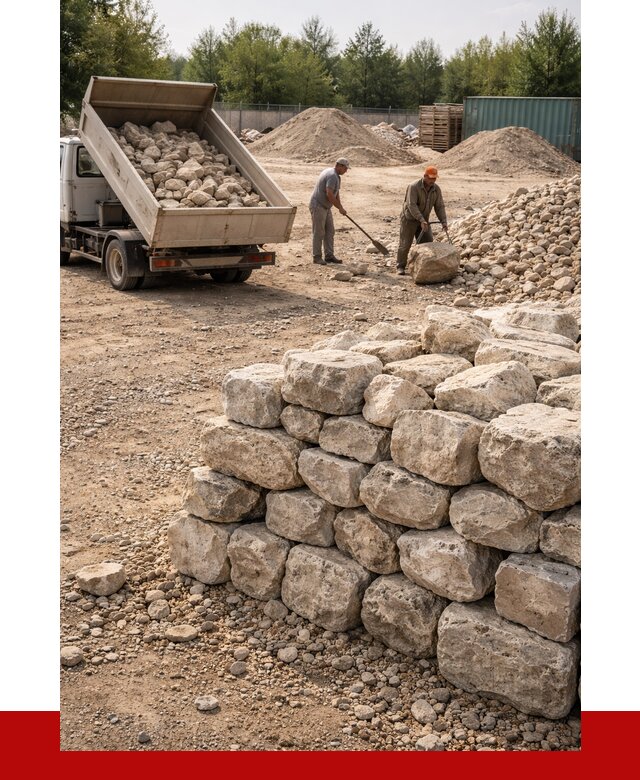 Бутовый камень известняковый в Удомле от 4363 р. | ПРОНЕРУДДмл