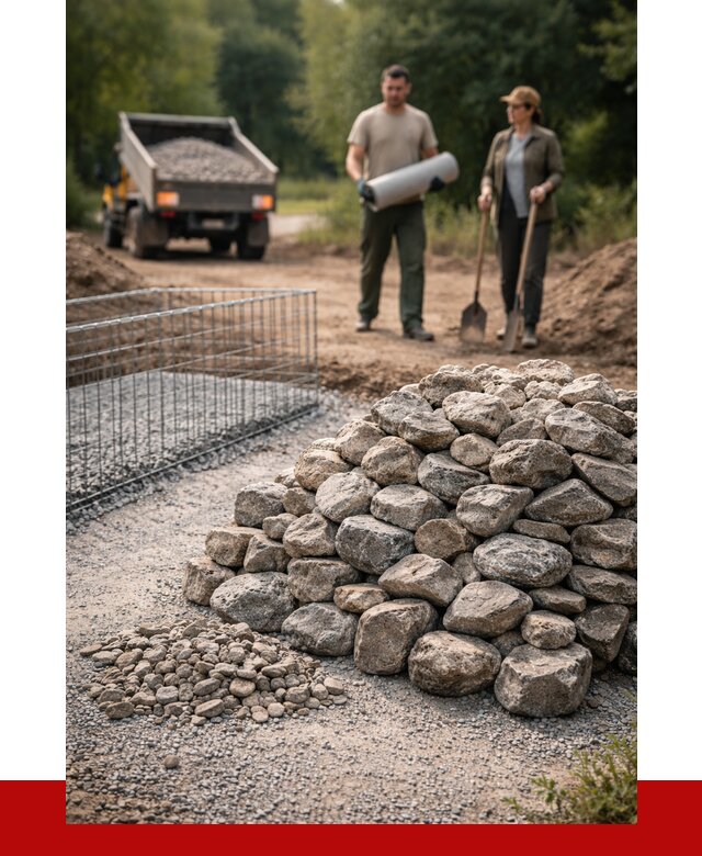 Камень для габионов фракция 100-200 в Удомле от 4987 р. | ПРОНЕРУДДмл