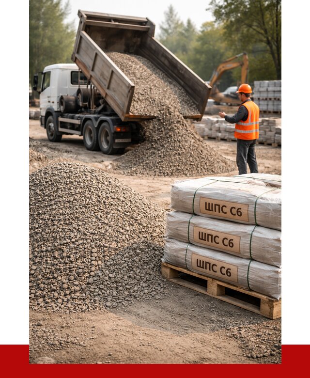 ЩПС С6 в Удомле с доставкой от 2286 р. за куб | ПРОНЕРУДДмл