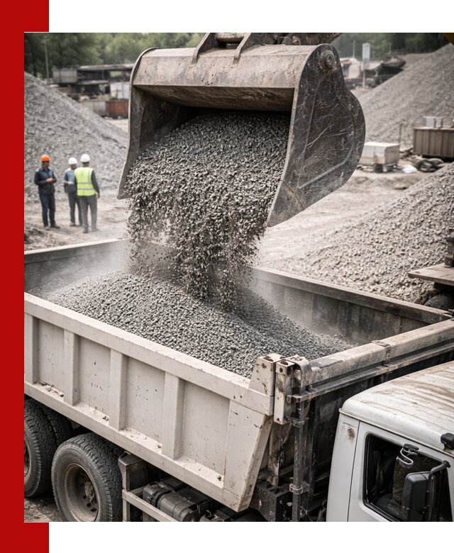 Отсев и крошка для строительства и дорожных работ в Удомле