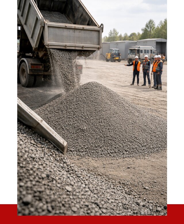 Гравийный отсев 0-5 в Удомле от 1247 р. с доставкой | ПРОНЕРУДДмл