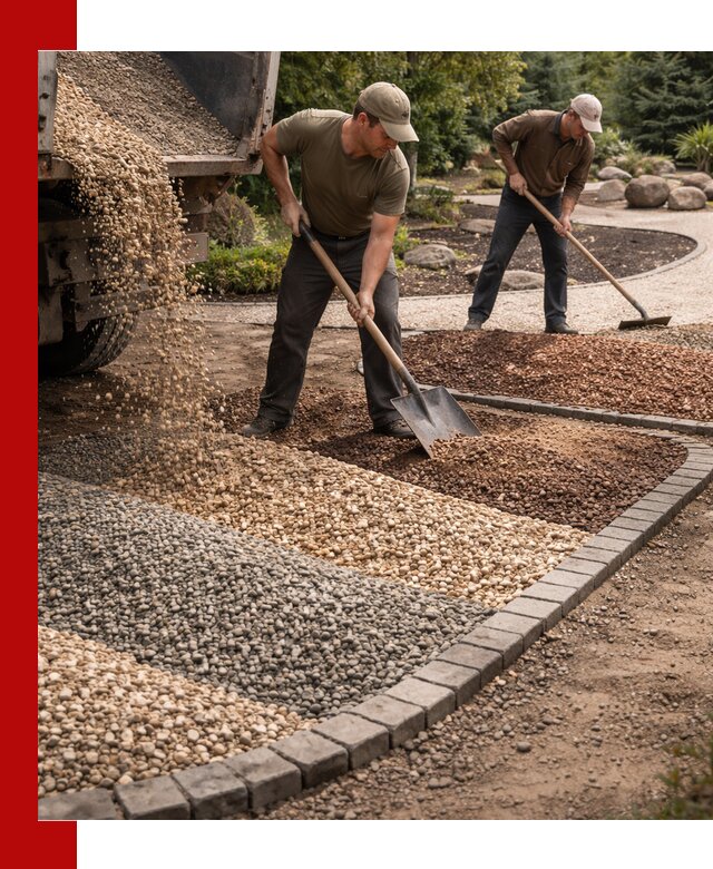 Декоративная крошка для ландшафта в Удомле — продажа и доставка