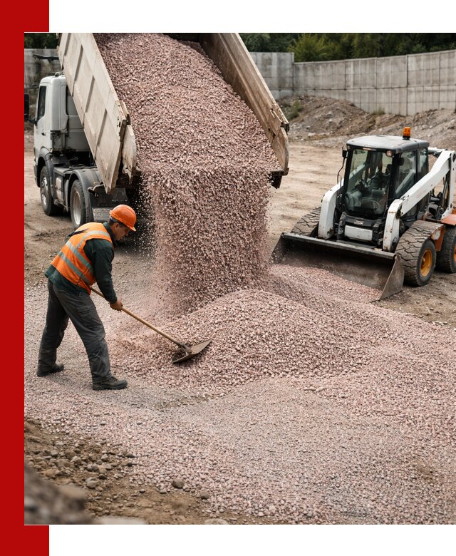 Крошка розовый гранит с доставкой в Удомле от производителя