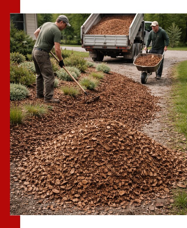 Крошка для мульчирования с доставкой в Удомле