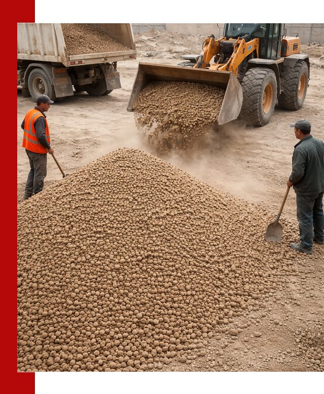 Керамзит фракция 10-20 с доставкой в Удомле