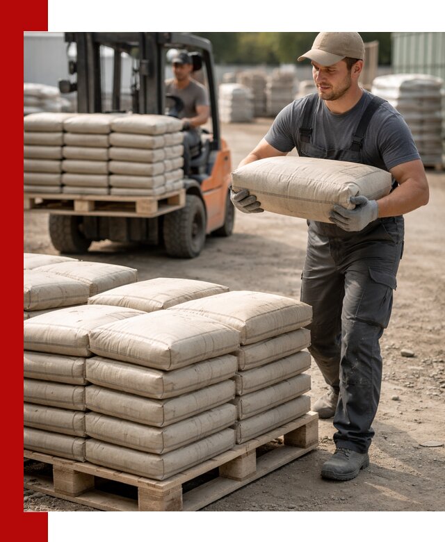 Доставка цемента в мешках оптом и в розницу в Удомле