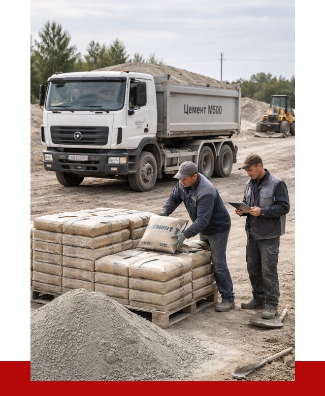 Купить цемент м500 с доставкой в Удомле от 5402 р. | ПРОНЕРУДДмл