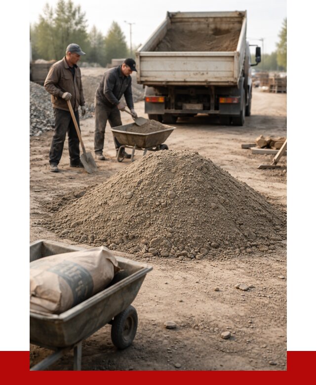 Цементно-песчаная смесь М150 в Удомле от 4883 р. | ПРОНЕРУДДмл