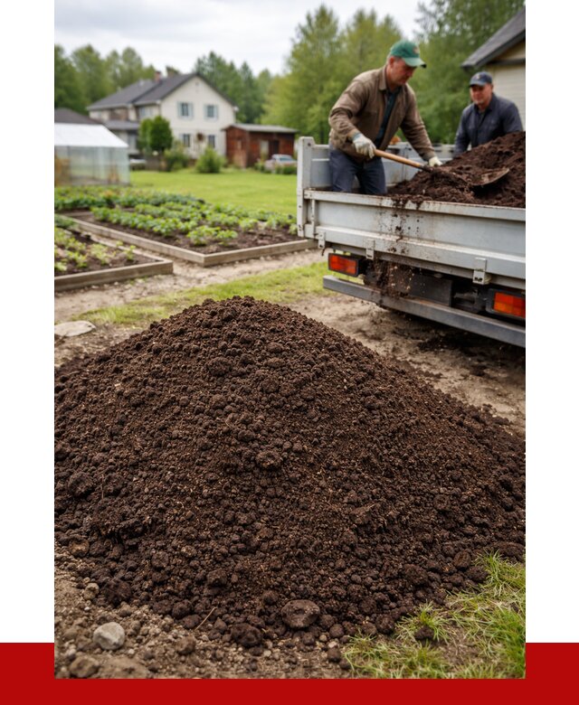Плодородный грунт в Удомле с доставкой от 4363 р. | ПРОНЕРУДДмл