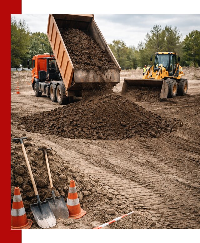 Поставка и доставка планировочного грунта в Удомле