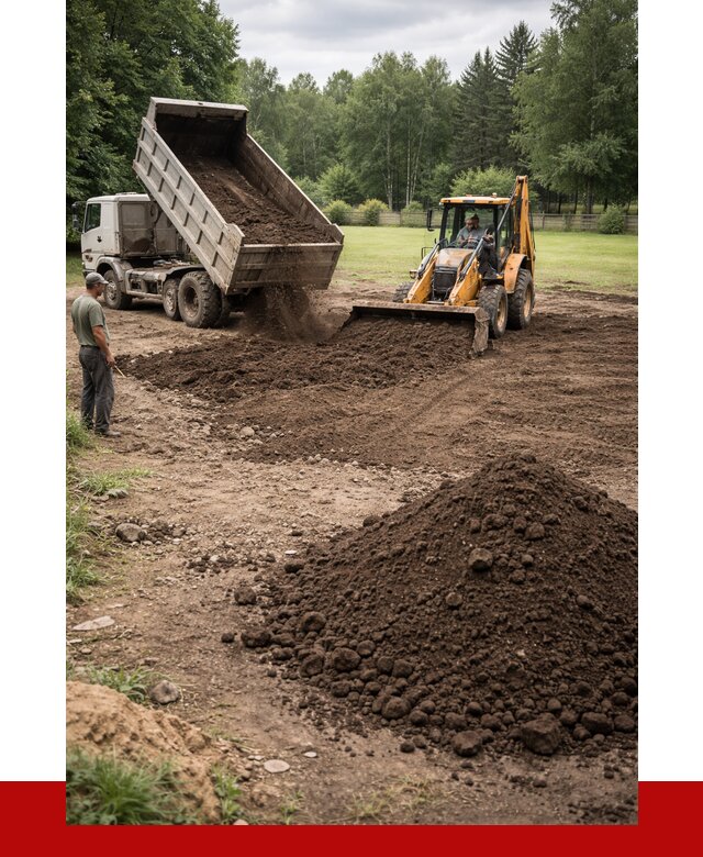 Грунт для выравнивания участка в Удомле от 1247 р. | ПРОНЕРУДДмл