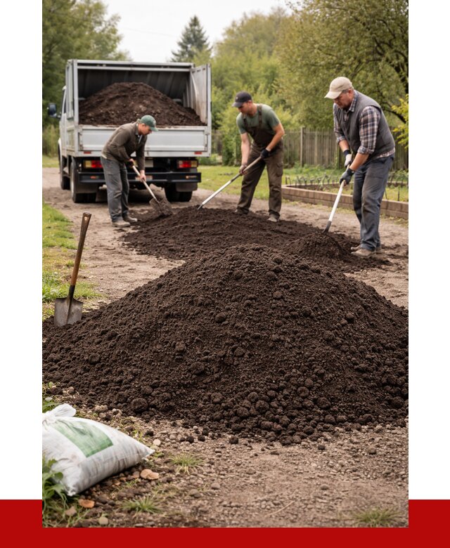 Купить землю для огорода в Удомле от 3324 р./куб | ПРОНЕРУДДмл