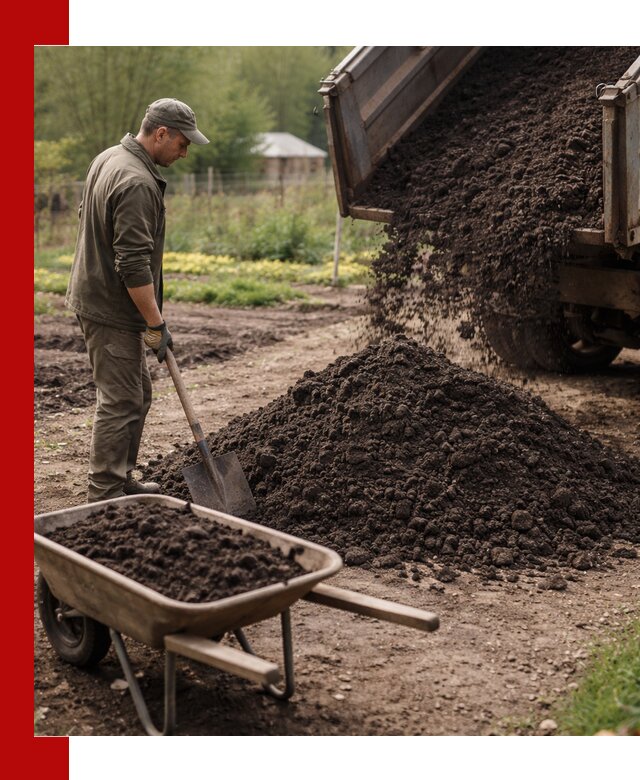 Доставка качественной земли для огорода в Удомле