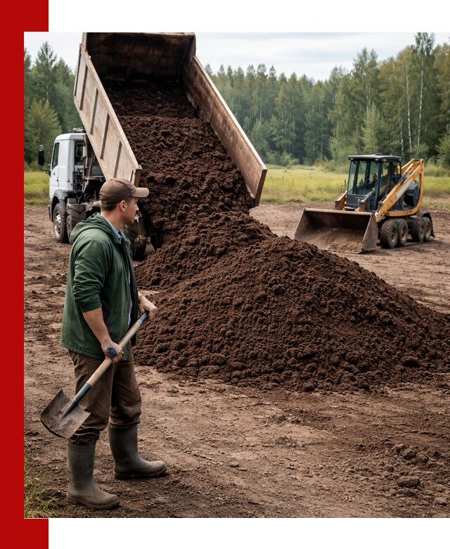 Купить верховой торф с доставкой в Удомле для садоводства и растений