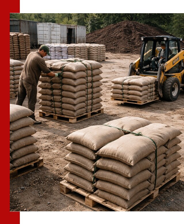 Доставка торфа в мешках по выгодным ценам в Удомле