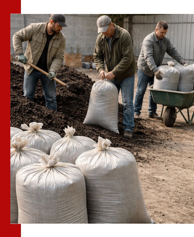 Купить чернозем в мешках с доставкой в Удомле