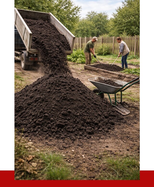 Купить чернозем для огорода в Удомле от 2597 р. | ПРОНЕРУДДмл