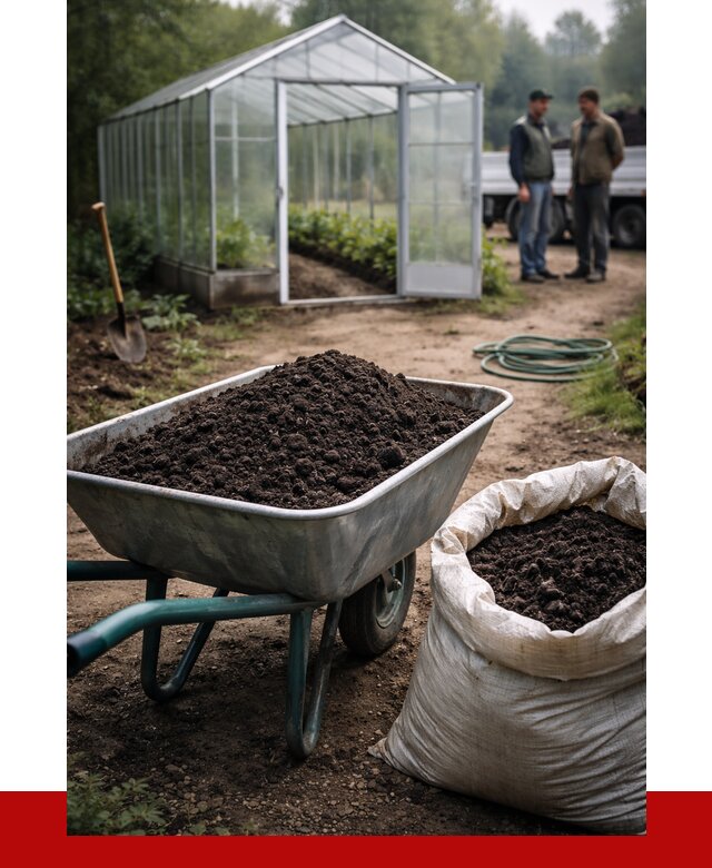 Чернозем для теплицы в Удомле с доставкой от 1558 р. | ПРОНЕРУДДмл